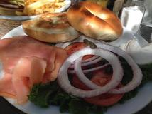 Lox and bagel